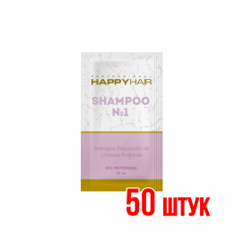 Happy Hair Shampoo №1 шампунь глубокой очистки Саше 10 мл 50 шт